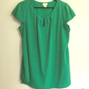 Cap Sleeve Maternity Top